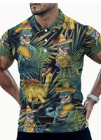 Men's Short Sleeve Party Shirts