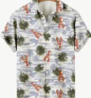 Men's Short Sleeve Party Shirts