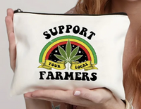 Support Farmers Zip Pouch