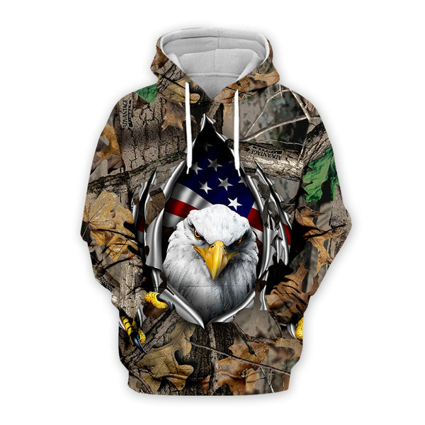 Newest USA eagle Hoodies Men/Women Sweatshirt JULY FOURTH Hooded United States America Independence Day Hoody 3D National ID001