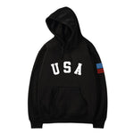 New USA Flag Hoodies Men/Women Sweatshirt JULY FOURTH Hooded United States America Independence Day Hoody