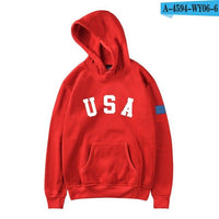 New USA Flag Hoodies Men/Women Sweatshirt JULY FOURTH Hooded United States America Independence Day Hoody
