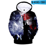 USA Hoodies Sweatshirt America Independence Day National Flag Hoodie Men Women Pullover Tops Boys/girls Hooded XXS-4XL 3D Casual