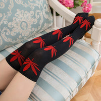 LNRRABC 1Pair Women Men Comfortable High Quality Cotton Socks Marijuana Leaf Maple Leaf Casual Long Weed Ankle Sock Stockings