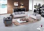 Modern Sofa Set, Hemp Fabric