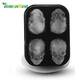 3D Skull Silicone Ice Mold
