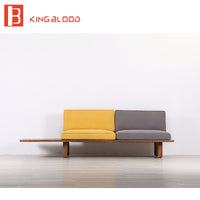 Modern wooden sofa set