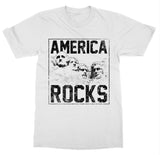 2021 America Rocks T-Shirt July 4th Independence Patriot USA United States Firework Tee Shirt