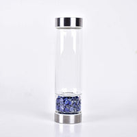 Colorful Natural Quartz R Irregularity Rose Crystal Gravel Bottle Glass Water Gravel Stone Cup Gift giving