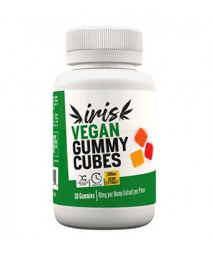 Vegan Organic Gummy Cubes 300Mg